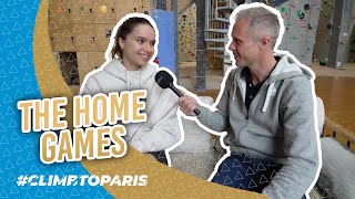 The Games according to Oriane Bertone  ClimbToParis Ep 1 [upl. by Weibel]