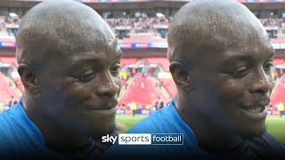 quotMy last kick of a ball was at Wembleyquot 😓👏 Adebayo Akinfenwa bids emotional farewell at Wembley [upl. by Airahs]