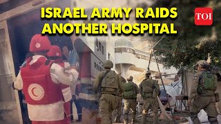 IsraelHamas War  IDF Raids Ibn Sina Hospital hospital in occupied West Bank AlShifa [upl. by Pacorro356]