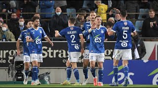 Strasbourg 52 Bordeaux  France Ligue 1  All goals and highlights  01122021 [upl. by Lliw170]