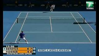 Federer vs Berdych AO R4 2009 [upl. by Jayme]