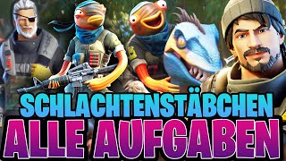 Fortnite Alle Schlachtenstäbchen Aufgaben Komplettes Guide  Chapter 4 Season 3 Alle Teile [upl. by Peg]