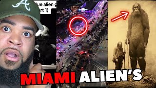 Weird and Creepy TikToks Of 10 Foot Aliens Invading MIAMI That will Have you QUESTIONING Everything [upl. by Ailime]