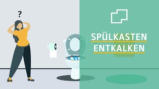 Spülkasten entkalken So gehts ganz einfach  GCP [upl. by Glialentn]