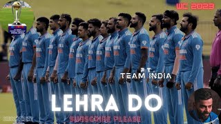 Lehra Do ft Indian team T20World Cup 2024 special Cric187Editz [upl. by Ydnirb766]