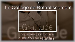 3 Le rétablissement en santé mentale [upl. by Assirol]