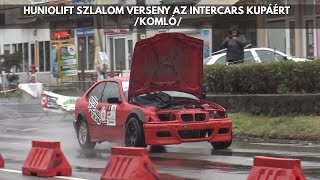 Huniolift Szlalom verseny az Intercars kupáért  Komló  2024  TheLepoldMedia [upl. by Eerrehs366]