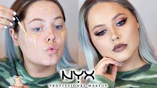 FULLT FJES MED NYX PROFESSIONAL MAKEUP 😍  SANNE SKAR [upl. by Herbst]