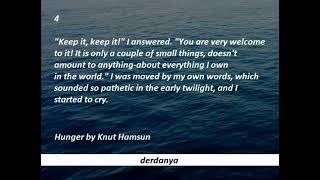 Hunger by Knut Hamsun [upl. by Squire]