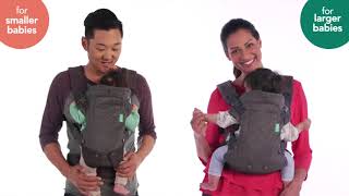 美國 Infantino FLIP ADVANCED 百變多功能背巾 4 IN 1 CONVERTIBLE CARRIER [upl. by Mian]