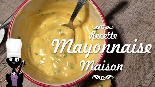 recette de mayonnaise fait maison au batteur électrique  mayonnaise inratable وصفة المايونيز الناجح [upl. by Cilurzo926]