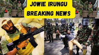 JOWIE IRUNGU BREAKING NEWS [upl. by Aroda]