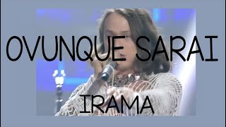 Irama  Ovunque Sarai Sanremo 2022TestoLyricstesto indescrizione [upl. by Balliol]