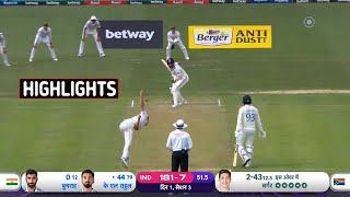 India vs South Africa 1st Test Match Day  1 Highlights  Full Match Highlights [upl. by Laflam]