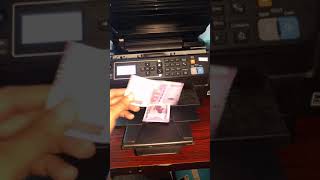 Money Printing Machine Fake Currency Printing Machine Fake 2000 Indian Currency Printer [upl. by Maroney709]