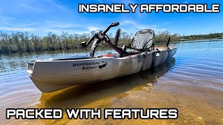 The MOST AFFORDABLE Pedal Drive Kayak on the MARKET with these Features [upl. by Bortz]