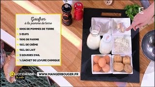 Recette  gaufres à la pomme de terre [upl. by Pathe178]