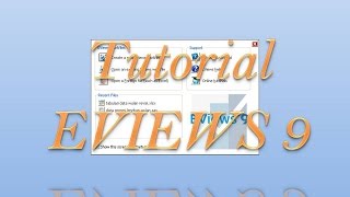 Install Software Eviews 10 [upl. by Asum449]