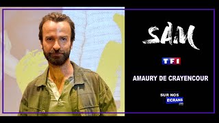 Interview Amaury de Crayencour Maxime  Sam  saison 7  TF1 [upl. by Arinaj]