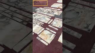 Calacatta Viola Marble Countertops Layout [upl. by Ocimad470]