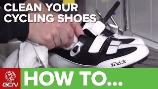 How To Clean Your Cycling Shoes [upl. by Milks572]