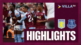 MATCH HIGHLIGHTS  Aston Villa 40 Everton [upl. by Allez]