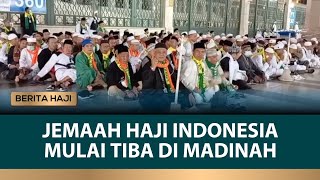 Calon Jemaah Haji Indonesia Mulai Memasuki Raudhah Masjid Nabawi  Berita Haji [upl. by Anailuj988]