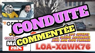 je taide a avoir ton permis avec la CONDUITE COMMENTÉE [upl. by Wilmer]