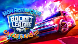 MON RETOUR SUR ROCKET LEAGUE APRES 5 ANS SANS JOUER [upl. by Renick418]