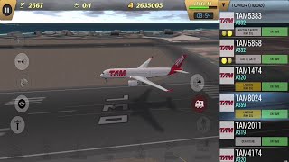 Unmatched Air Traffic Control  TAM Airlines ver 202206 [upl. by Palm]