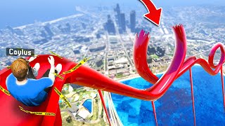 Do NOT Go Down This Waterslide GTA 5 RP [upl. by Eniladam]