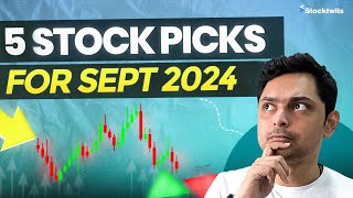 5 Stocks to Buy in Sep 2024  2024 Top Picks by SEBI RAs  Stocks to Buy Right Now [upl. by Edualcnaej]