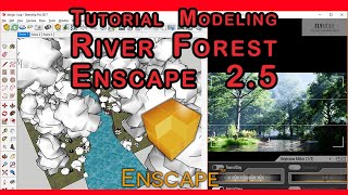 Enscape for SketchUp  Tutorial Tips River Forest  Enscape 25 1100 [upl. by Stefanie]