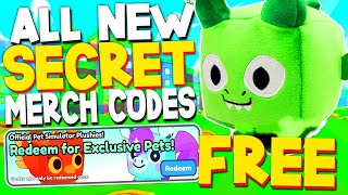 NEW ALL WORKING MERCH CODES FOR PET SIMULATOR X IN 2023 ROBLOX PET SIMULATOR X CODES [upl. by Bravar163]