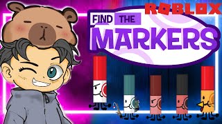 Jugando ROBLOX  FIND THE MARKERS [upl. by Ybhsa]