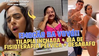 ÇÃ SE EMOCIONOU NA FISIOTERAPIA DE LUNA 🥹🤰🏻  CASA MÓVEL PA RELATOU AS HISTÓRIAS mirellasantos [upl. by Ametaf]