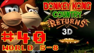 Donkey Kong Country Returns 3D  58 Muncher Marathon [upl. by Nightingale]