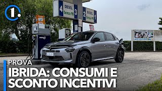 Lancia Ypsilon IBRIDA  CONSUMI e SCONTO INCENTIVI Prova su strada [upl. by Ydnir]