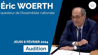 Mission sur la décentralisation  audition d’Éric Woerth [upl. by Aerdnod40]