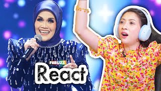 Reaksi Guru Vokal Reaction • Aishah • GEMILANG  All Stars Gegar Vaganza • F8Buzz React [upl. by Nylsor247]