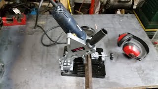 Ebay Angle Grinder Chop Saw Stand Review [upl. by Ariait]