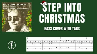 Watch Me Play Dee Murrays Bass Line From Step Into Christmas No238b [upl. by Naneek]