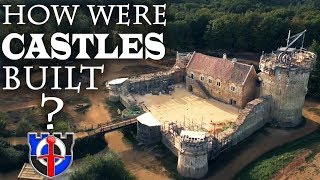 How were castles built  constructed in the medieval period [upl. by Kerwin911]