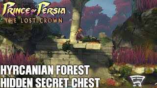 Prince of Persia The Lost Crown  Hidden Secret Treasure Chest Puzzle Solution 2 Hyrcanian Forest [upl. by Elrae]