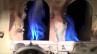 How to set the primary air adjustment of a gas furnace [upl. by Einnahc]