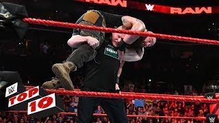 Top 10 Raw moments WWE Top 10 October 29 2018 [upl. by Iramohs]