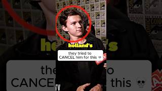 They Tried to CANCEL Tom Holland for This 💀 [upl. by Lewin]