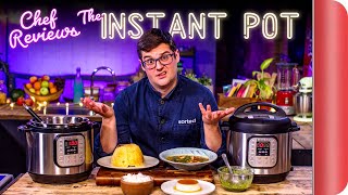 A Chef Reviews the Instant Pot 7in1 Pressure Cooker  Sorted Food [upl. by Suoivart]