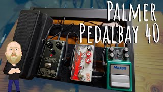 ALL THE PEDALS Palmer PedalBay 40 Pedalboard [upl. by Adnilreh775]