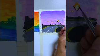 Gouache painting part2 painting artwork shorts [upl. by Maggi]